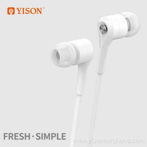 YISON Cheap Wired Earphone Anti Noise In-ear Earphone